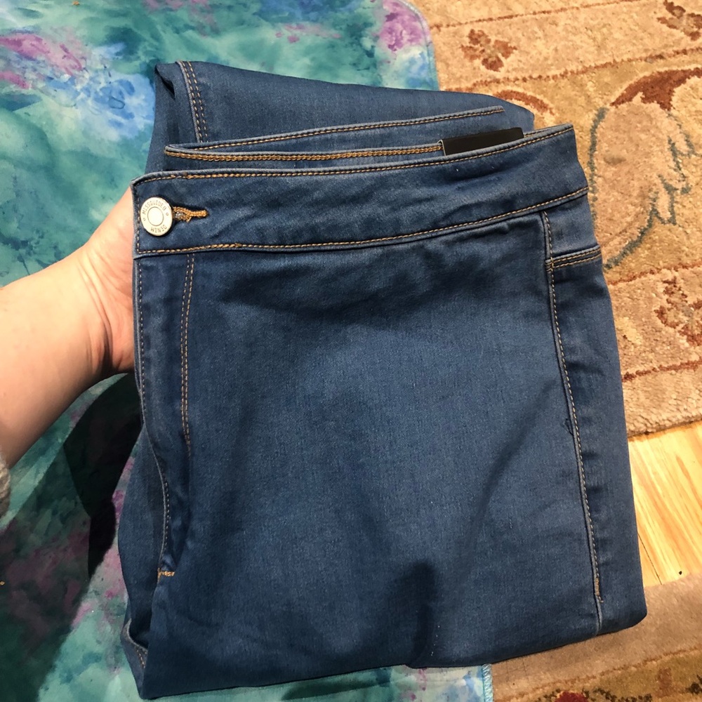 Tall blue vice high waisted missguided skinny jean - Picture 2 of 4